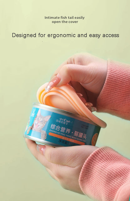 Silicone Canned Lid Sealed Feeders Food Can Lid For Puppy Dog Cat Storage Top Cap Reusable Cover Lid Health Pet Daily Supplies