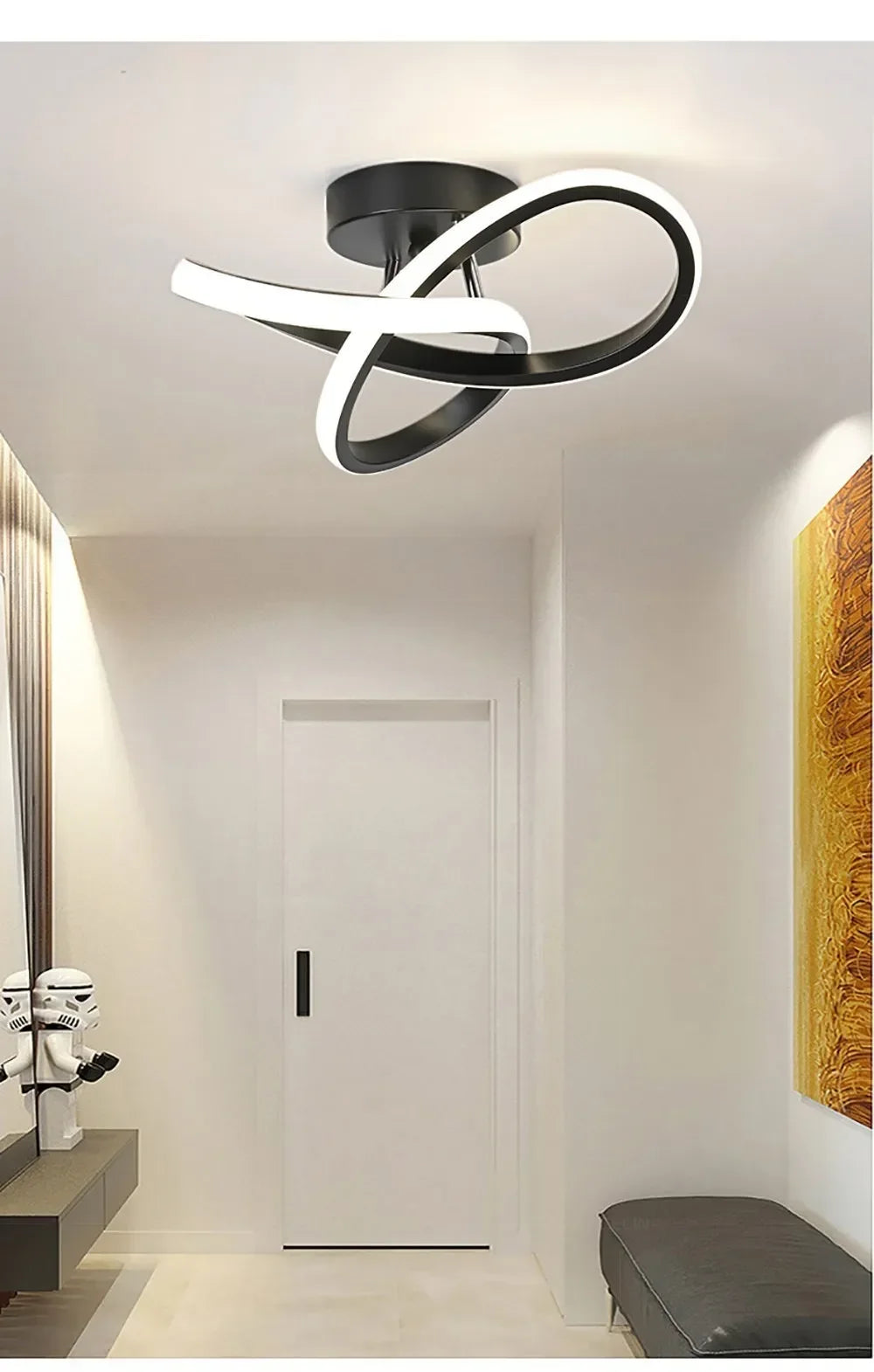 LED Wall Lamp Modern Creativity Ceiling Lights For Bedroom Bedside Living Room Corridor Indoor Home Decoration Lighting Fixtures