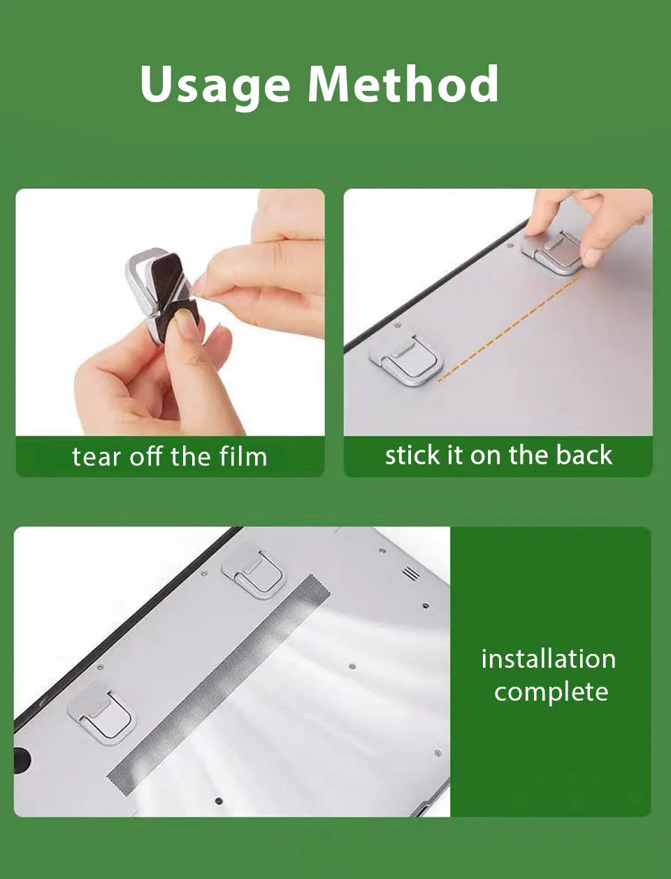 Laptop Stands Bracket 2 Adjustable Angles Foldable Portable Bracket  Computer Keyboard Heat Dissipation Holder Legs Accessories