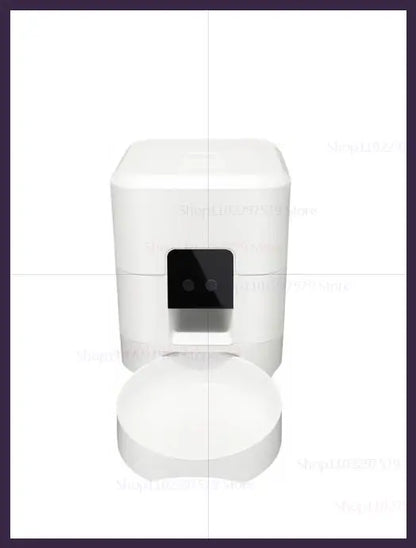 Smart Pet Feeder 2L Automatic Wifi Enabled Dry Food Dispenser for Cat Dog Home Use App Control Pet Supplies Auto Feeding System.