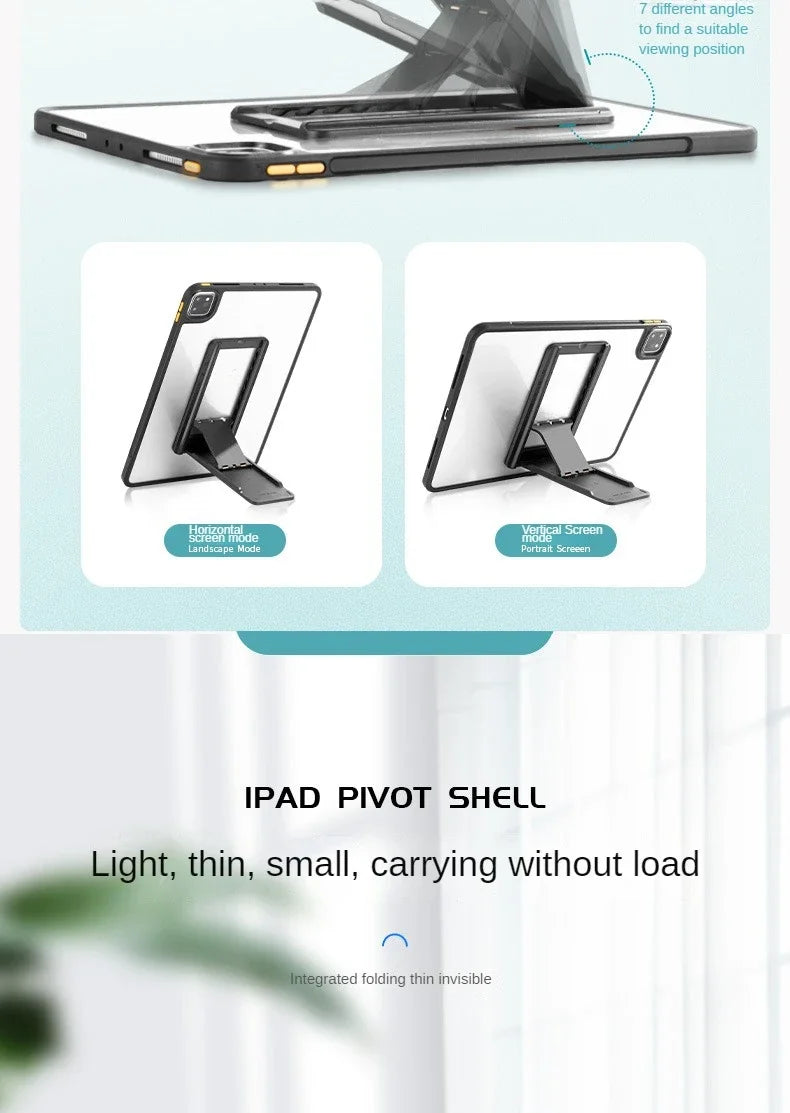 Universal Tablet Stand Foldable Storage Portable Sticky Creative Tablet Bracket for Ipad Desktop E-Reader Bracket Tablet Holder