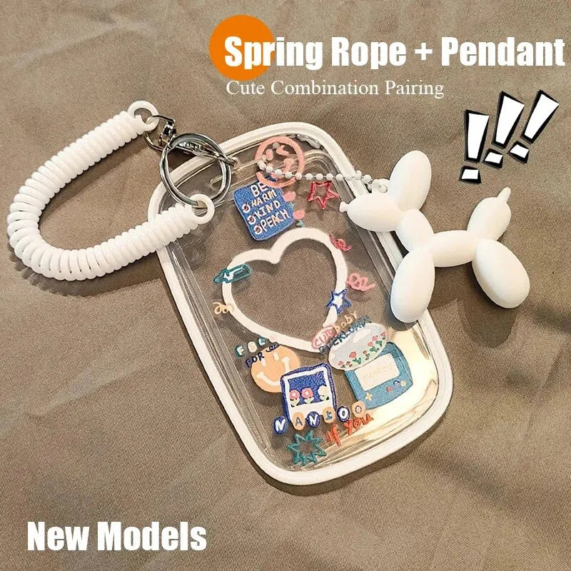 1PC Bus Card Set Campus Card Subway Card Work Card Factory Brand Ins Card Set Meal Card ID Card Pick-up and Drop off Card Protec