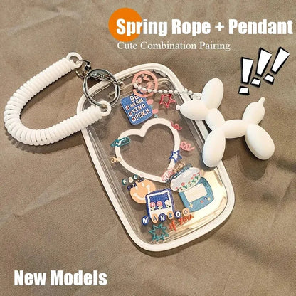 1PC Bus Card Set Campus Card Subway Card Work Card Factory Brand Ins Card Set Meal Card ID Card Pick-up and Drop off Card Protec