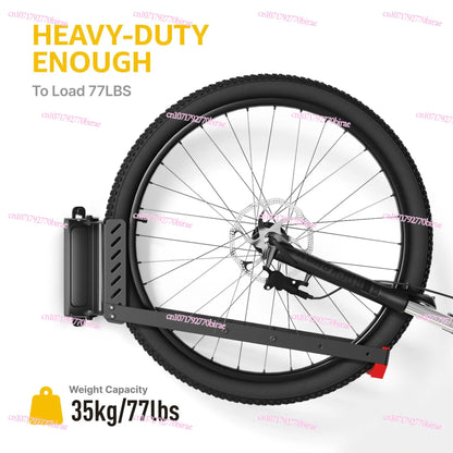 Rotating Bicycle Wall Rack Equipment Bracket