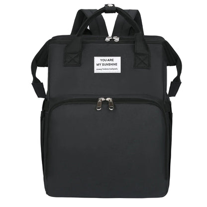 Portable Baby Folding Bed Mommy Bag Folding Mosquito Net Multifunctional Outgoing Portable Mother and Baby Backpack Large Capaci