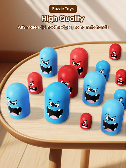 Table Board Intelligence Montessori Games Intellectual Gobble Game Three In A Row Children Toys Kids Gifts Fun parent-child game