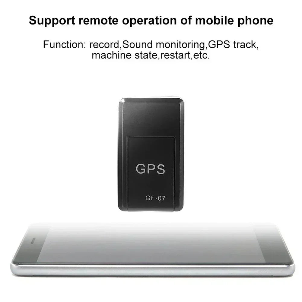GF07 Magnetic Mini Car Tracker GPS Real Time Tracking Locator Device Magnetic GPS Tracker Real-time Vehicle Locator Pet Tracker