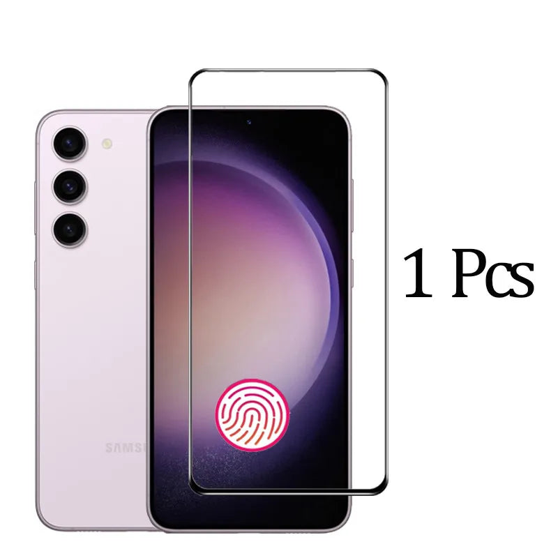 For samsung s24 Glass, s25 s24 ultra Screen Protector For samsung galaxy s23 glass samsung s24 ultra Tempered Glass samsung s23 fe s20 s21 s22 plus Protective Film Galaxy s24 Screen Protector samsung s22