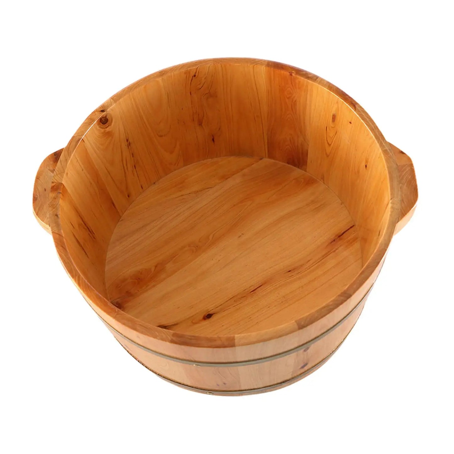 Foot Basin Wood Foot Bath Basin for Home Foot SPA Bathroom Mother's Day Gift