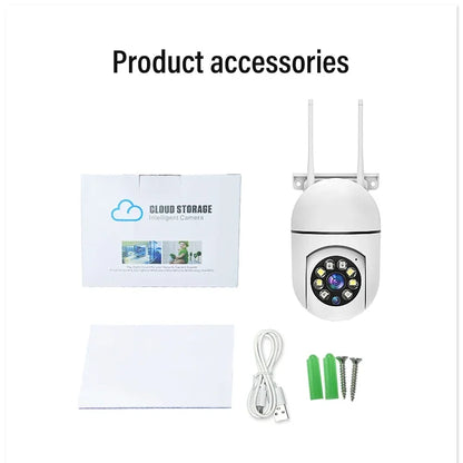 IP Camera A7 Wireless Monitoring Camera 360 Degree Intercom 1080P Home Security Camera Remote HD Night Vision Camera