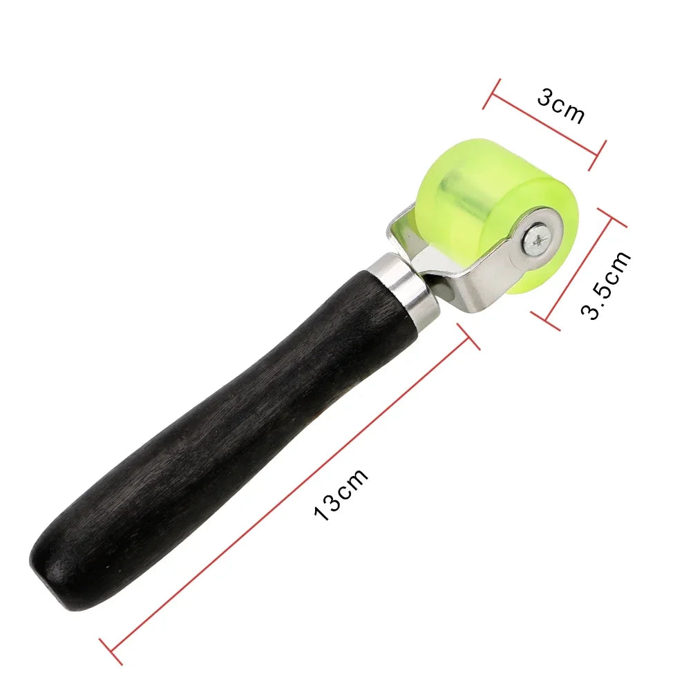 Roller Compaction Tool Car Soundproof Wallpaper Film Edge Pressing Leather Material Adhesive Bonding Flattening Hand Push Wheel