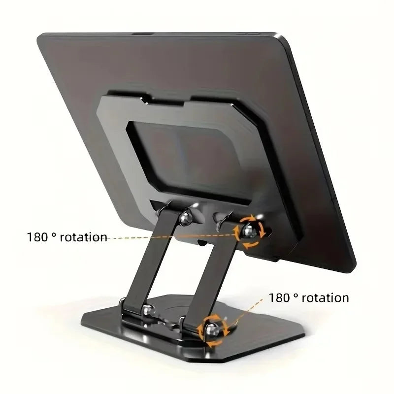 2025 Tablet Stand 360° Rotatable Adjustable Foldable Desktop Stand  Compatible For 4.7-12 Inch Ipad Pro/Air/Min/Phone Universal