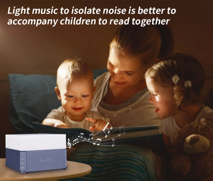 White Noise Sound Machine, Sleep Aid Device with 39 Soothing Sounds & Breathing Light Portable Baby Sleep Soother with Timer