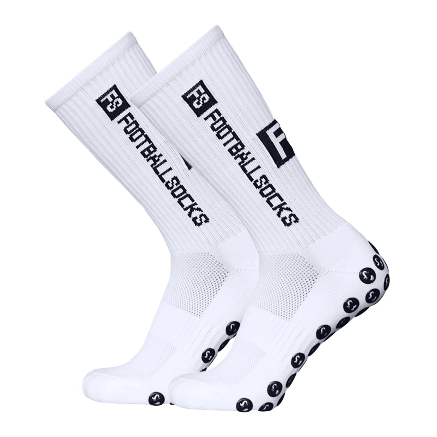 Lixada Outdoor Sports Running Socks Stretcy Socks Athletic Football Soccer Socks Anti-Slip Socks with Grips