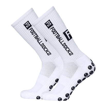 Lixada Outdoor Sports Running Socks Stretcy Socks Athletic Football Soccer Socks Anti-Slip Socks with Grips