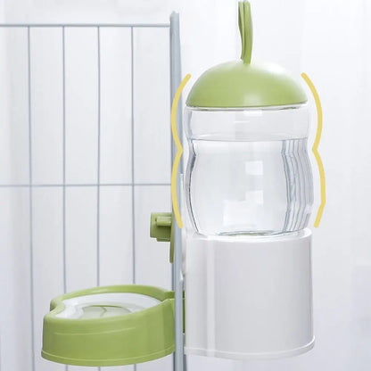 Portable Water Drinking Dispenser Large Capacity Durable Automatic Water Drinker Smooth Surface 800ml Pet Water Dispenser