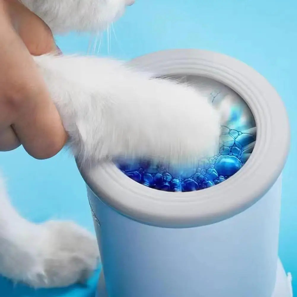 Pet Feet Washer Electrical Pet Paw Cleaner Automatic Dog Quick Low Cleaner Pet Paw Portable Cleaning Noise Cup Foot Wash Cup