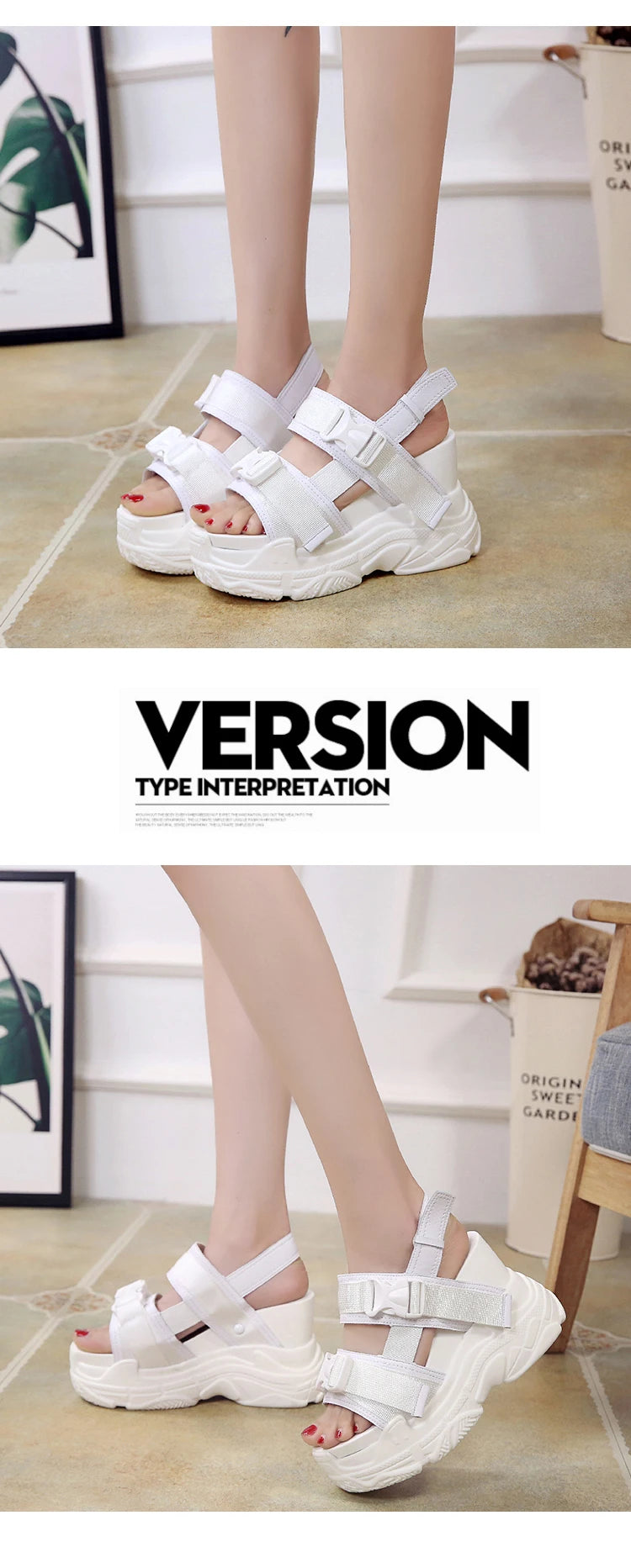 Platform Sandals Women 12cm 2025 High Heels Sexy Open-toed Sandals Wedge Increased Shoes Ladies Beach Summer Sandalia Casual