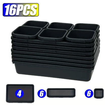 Drawer Organization 8/26/47pcs Tool Tray Tool Box Organizer Tray Dividers Set Workbench Cabinet Bins Tool Chest Garage Hardware