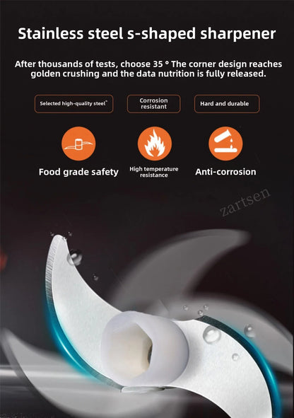 Portable Electric Garlic Chopper 100ml 250ml USB Vegetable Grinder Kitchen Garlic Masher Food Processor Tool