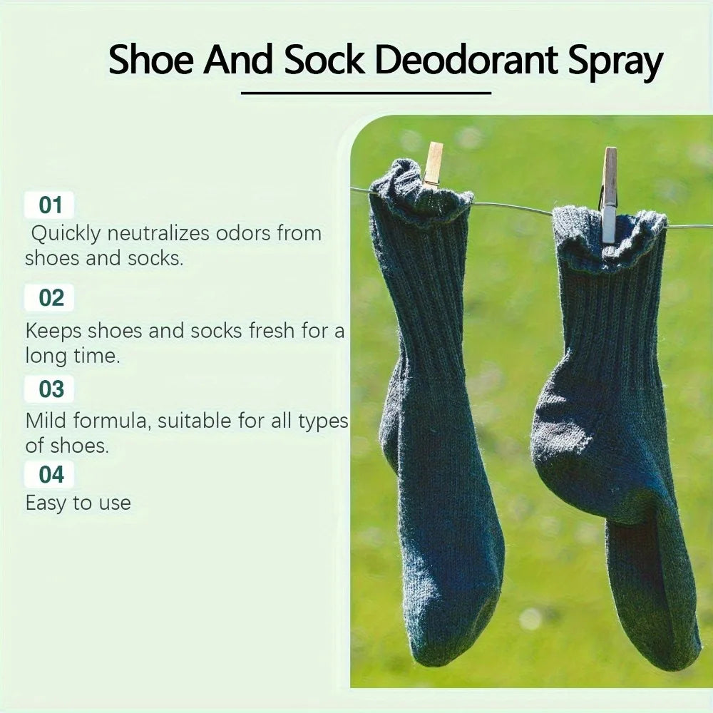 Multifunctional Shoe and Sock Deodoeiser Eliminates Odors in Shoes Socks Toilets Kitchens Car Interior Odor Eliminator for House