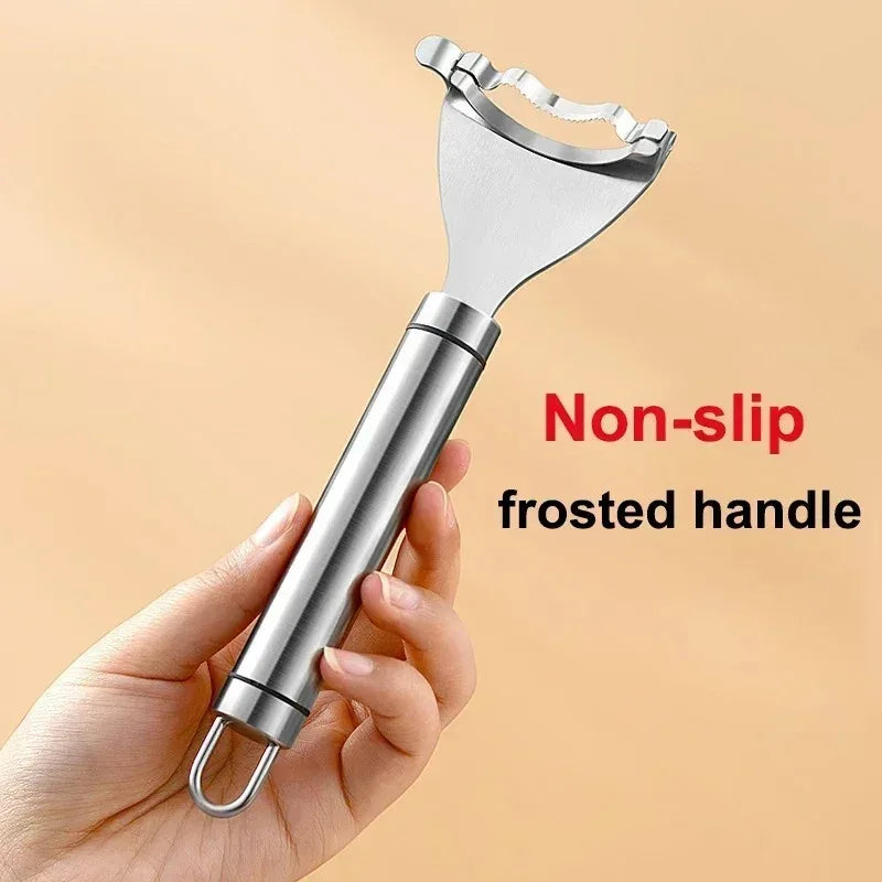 Stainless Steel Corn Planer Home Corn Peeler with Ergonomic Handle Convenient Corn Stripper Thresher Corn Cutter Kitchen Gadgets