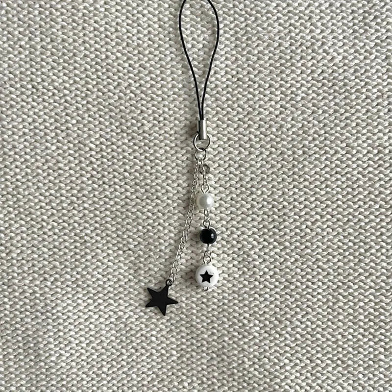 Black Star Phone Case Charm | Phone Accessories, Keychain, Grunge,Coquettish