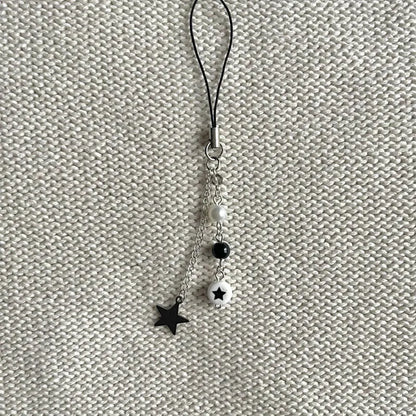 Black Star Phone Case Charm | Phone Accessories, Keychain, Grunge,Coquettish