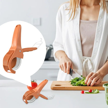 Banana Cutter Slicer Portable Manual Fruit Slicer Creative Vegetable Slicer Kitchen Gadgets Chopping Tool For Fruit And