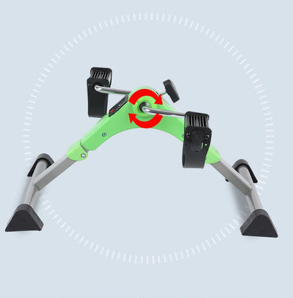 Pedals Exercise Bike Portable Mini Exercise Bike Bodybuilding Machine Elderly Rehabilitation Leg Arm Trainer Bicycle