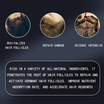 Natural Beard Balm And Beard Oil Moisturizing Smoothing Soften Beard Wax Cream Reduce Frizz And Split Ends Hair Care Essence Oil
