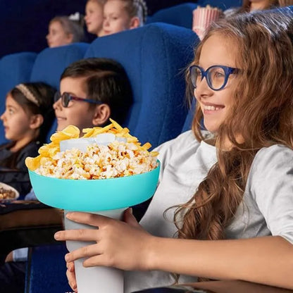 Snack Plate 40oz Ice King Cup Cap Reusable Insulated Snack Platter Creative Cup Fruit Bowl Water Bottle & Cup Accessories