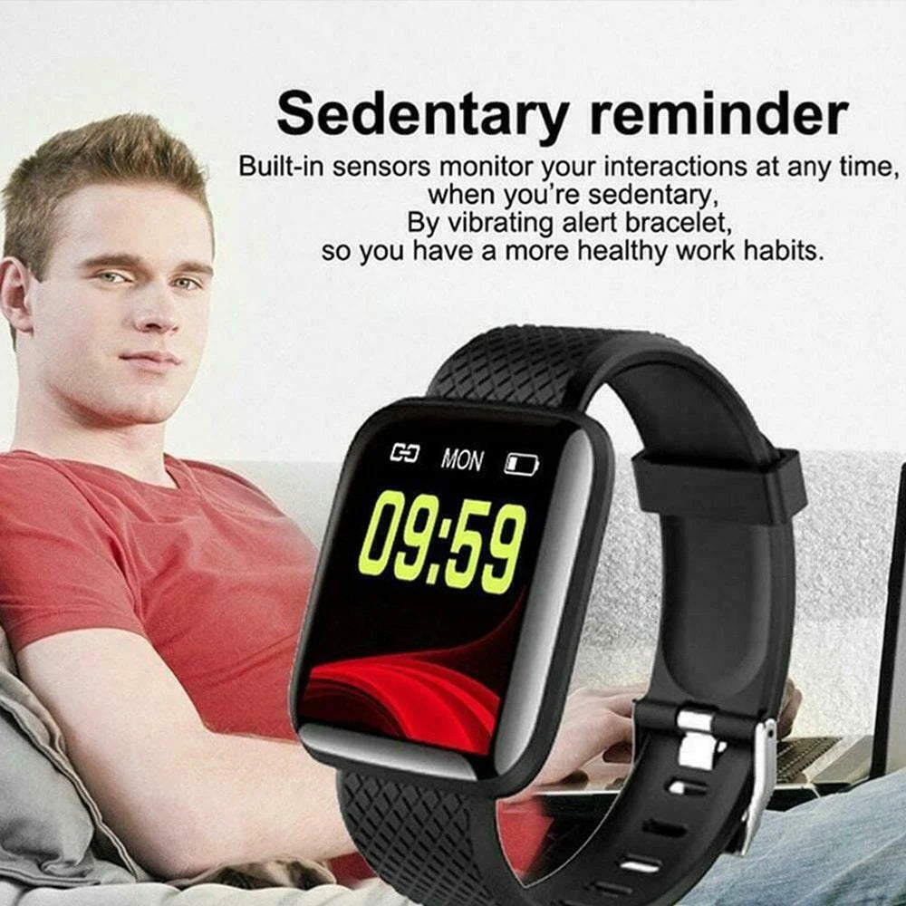 GPS Fitness Heart Rate Monitor Activity Tracker Waterproof Sleep Tracker Sport Bracelet Pedometer Step Calories Kids Smart Watch