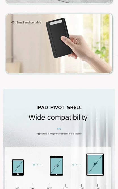 Universal Tablet Stand Foldable Storage Portable Sticky Creative Tablet Bracket for Ipad Desktop E-Reader Bracket Tablet Holder