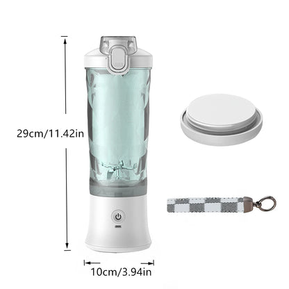 Portable Blender, Cordless, 18oz. Vessel, Personal Blender-for Shakes & Smoothies, BPA Free, Leakproof-Lid  USB-C Rechargeable