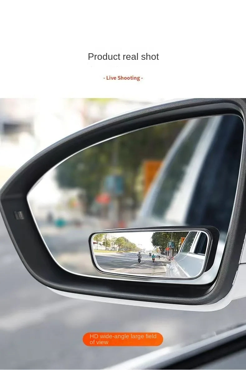 Rearview mirror small round mirror Car reversing artifact Parking reflex assist blind area 360 degrees wide Angle ultra clear ca