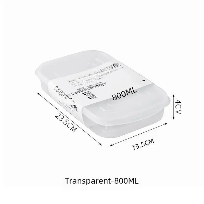 Modern Simple Style Portable Fridge Classification Preservation Box Meat Box Cold Storage Bento Onion Garlic Sub-box