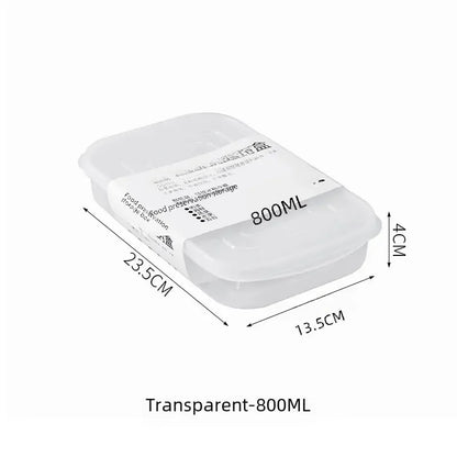 Modern Simple Style Portable Fridge Classification Preservation Box Meat Box Cold Storage Bento Onion Garlic Sub-box