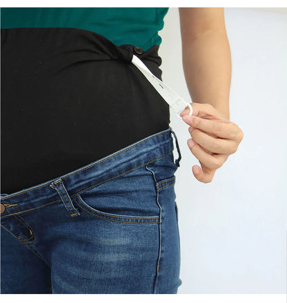 Maternity Clothing  Jeans Insert Panel  Skinny  Cotton Denim Pants for Pregnant Women Pregnancy Clothes