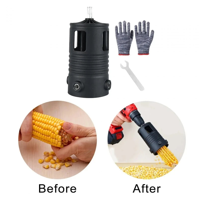Corn thresher fully automatic corn peeling machine household electric dry and wet grain wrapping tool corn peeling machine