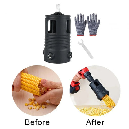 Corn thresher fully automatic corn peeling machine household electric dry and wet grain wrapping tool corn peeling machine