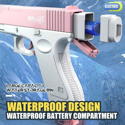 Electric Water Gun Toy Portable Automatic  Electric Burst Water Gun Kids Outdoor Water Toys