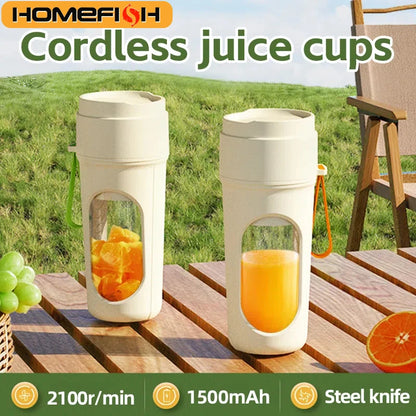 12 Blades Electric Portable Blender 350ML Juicer Fruit Mixers USB Rechargeable Smoothie Juicer Cup Squeezer Juice Maker