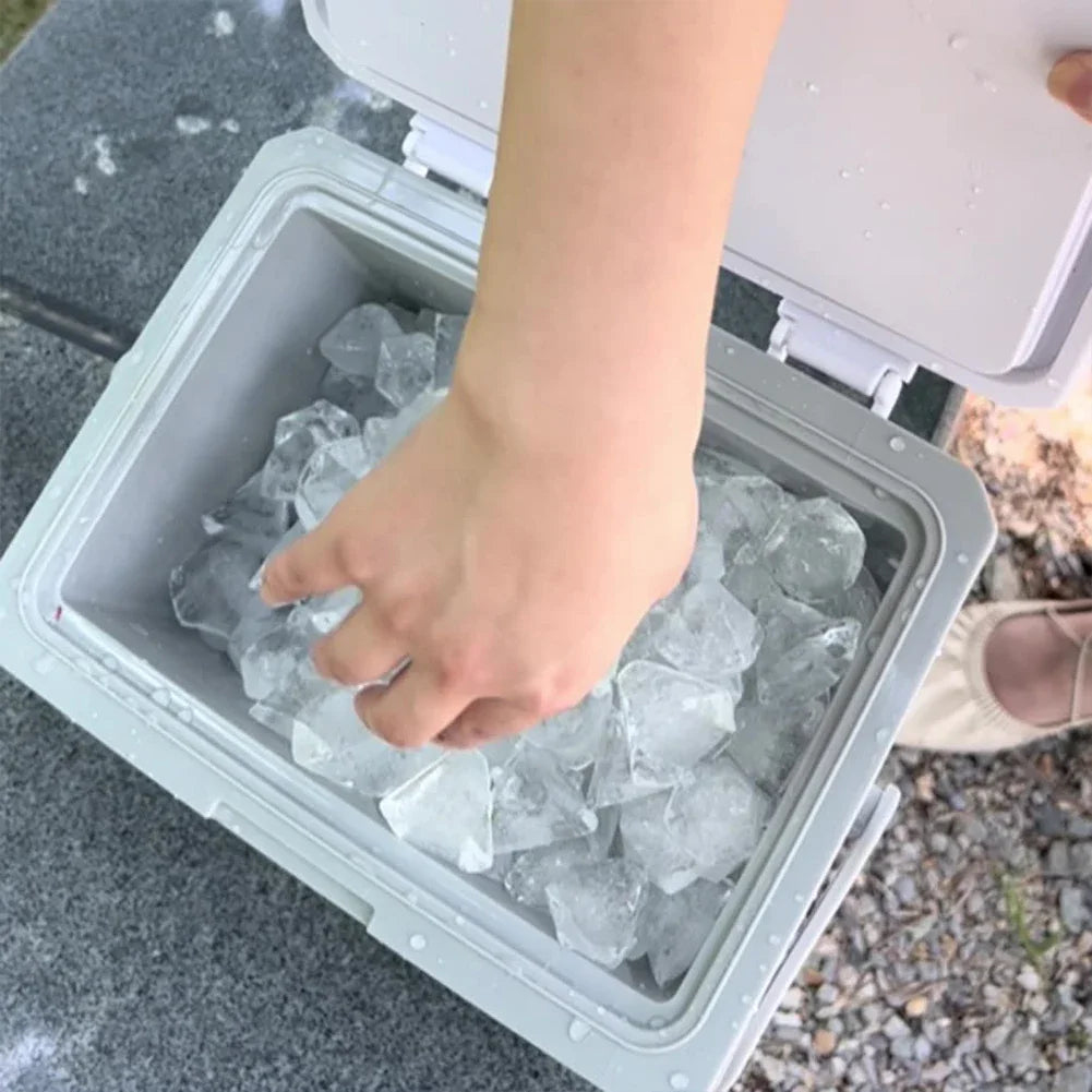 3L Car Refrigerator Camping Mini Fridge Freezer Portable Mini Fridge Cooler Fresh-Keeping Ice Box Keep Cool for Camping Travel