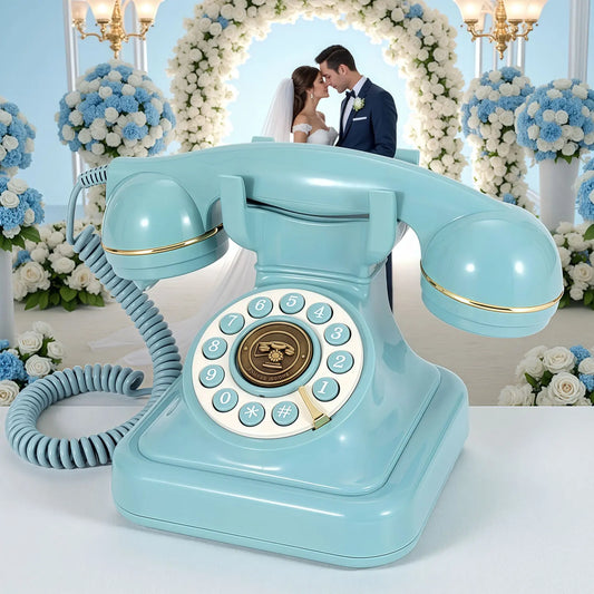 Wedding Audio Phone Guestbook Banquet Guests Voice Sign-In Phone Party Audio Blessing Message Phone Audio Book Phone