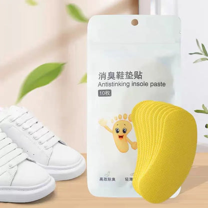 12/60pcs Shoes Deodorant Sticker Deodorant Foot Odor Deodorants Sneaker Smell Fresh Fruity Aroma Insole Sterilization Sticker
