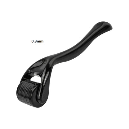 Derma Roller for Facial Body Hair Growth,540 Needles, Micro Face Roll Tool, Skin Beard, 0.2mm, 0.25mm, 0.3mm