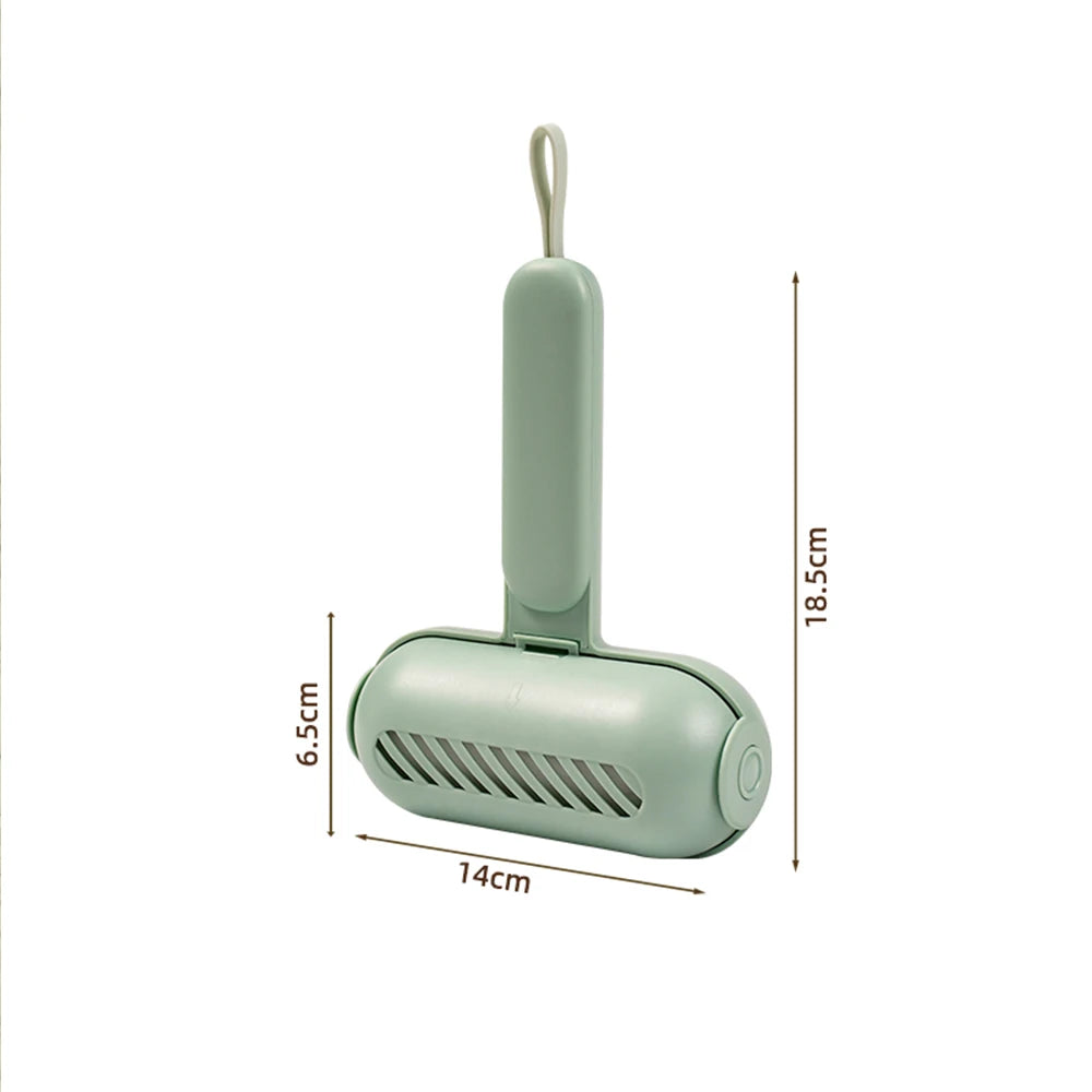 Reusable Portable Roller for Clothes Pet Hair Remover Dust with Handle Removal Eliminator Brush Hairs Sticky Lint Roller Cleaner
