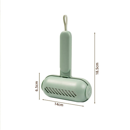 Reusable Portable Roller for Clothes Pet Hair Remover Dust with Handle Removal Eliminator Brush Hairs Sticky Lint Roller Cleaner
