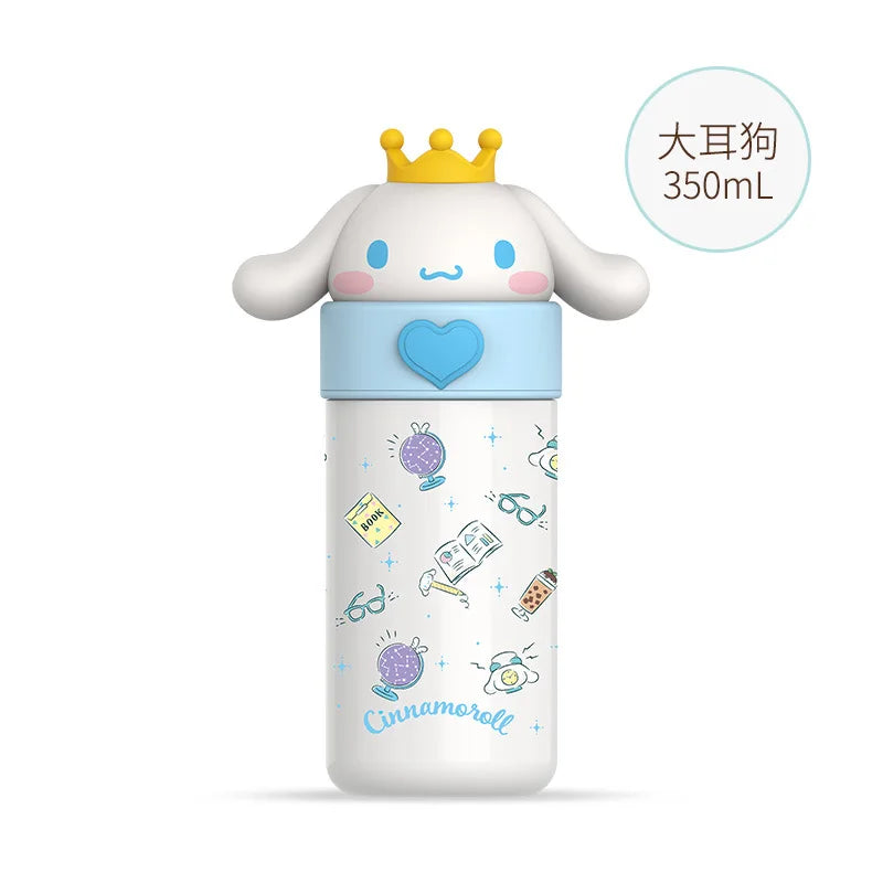 Cartoon Insulated Cup With High Appearance Children'S Water Cup Cute And Portable Student Food Grade Insulated Water Cup Gift